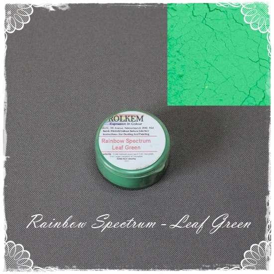Rainbow Spectrum Leaf Green Powder