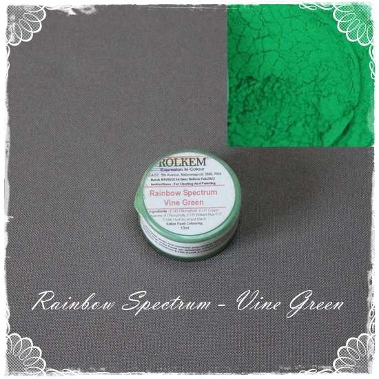 Rainbow Spectrum Vine Green Powder