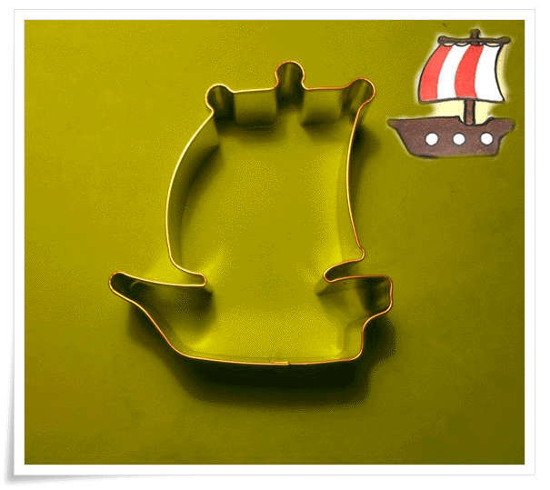 Pirate ship Biscuit Cutter
