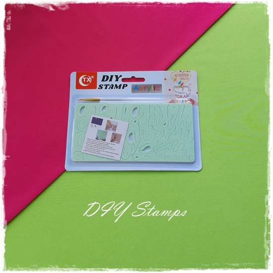 DIY Alphabet Stamp