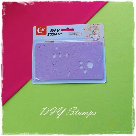 DIY Alphabet Stamp