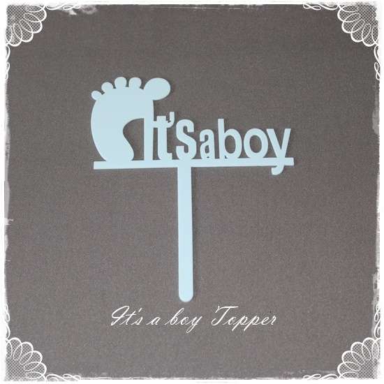 it's a boy Monogram