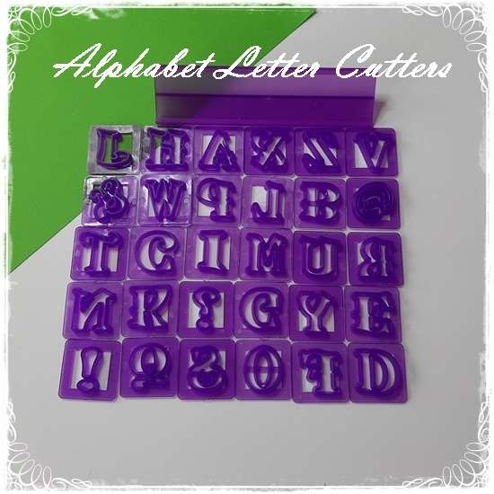Alphabet Letter Cutters