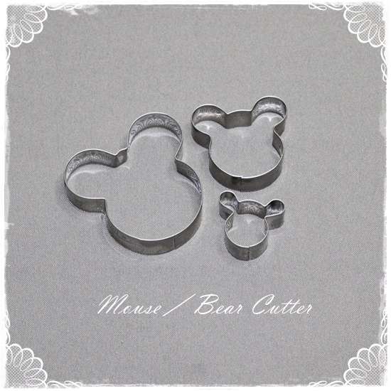 Bear/Mouse cookie cutter