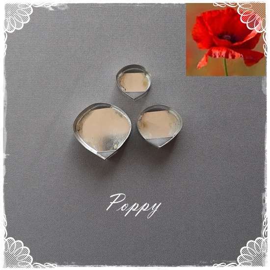 Poppy  Flower Cutter