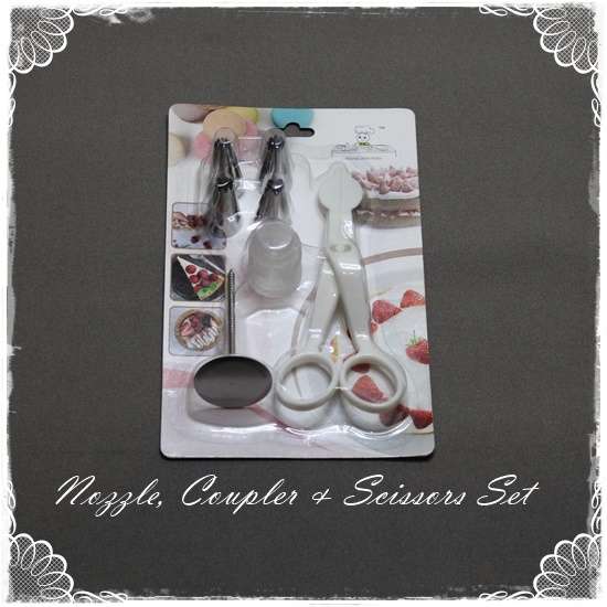 Nozzle,Coupler,Flower Pin and Scissor