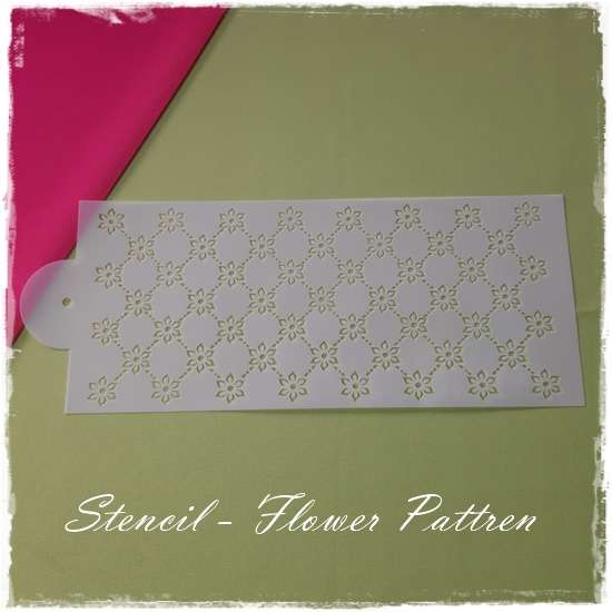 Stencil - Flower Pattern