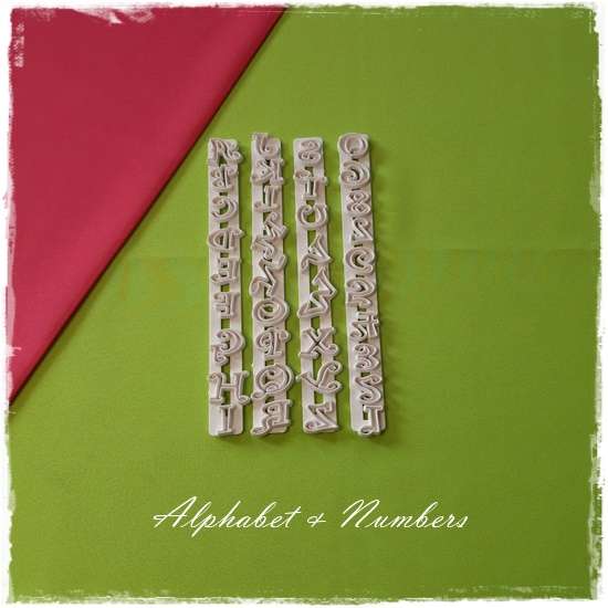 Alphabet and Number Cutters