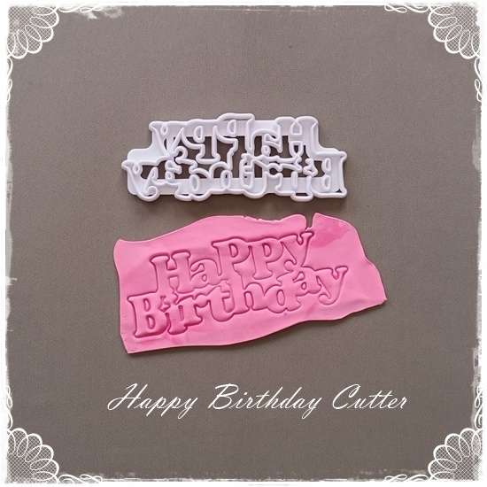 Happy Birthday Cutter