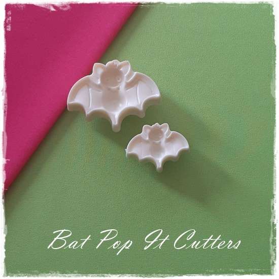 Bat Pop It cutter set