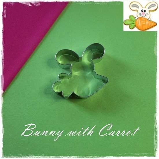 Bunny with Carrot Cookie Cutter