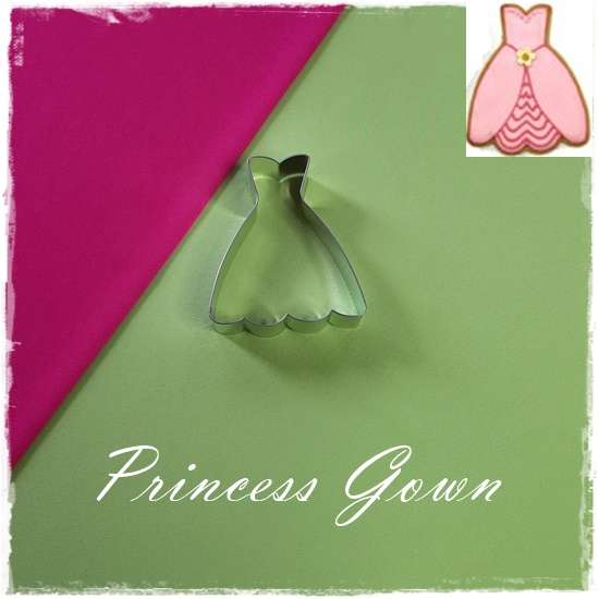 Princess Gown Cookie Cutter