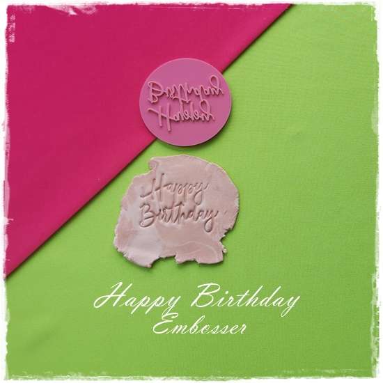 Happy Birthday Embosser