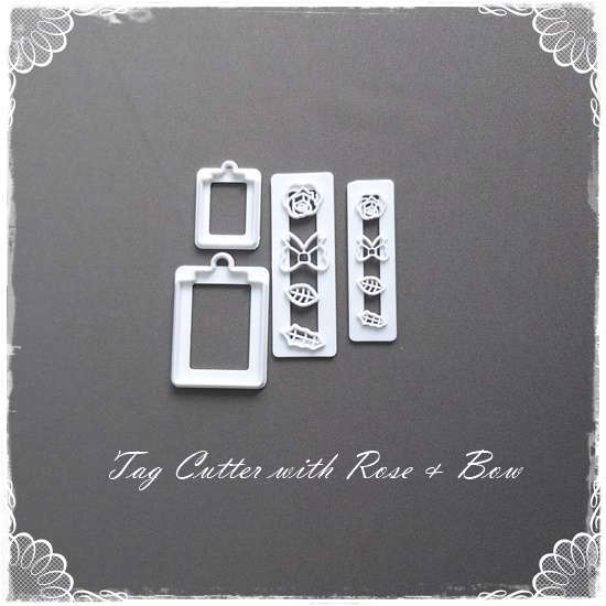 Rose, Bow and Tag cutter