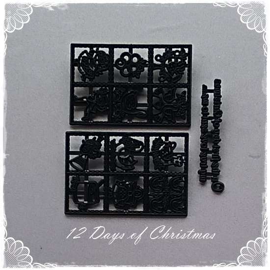 12 Days of Christmas Patchwork Cutters