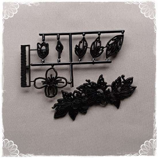 Clematis & Leaves Patchwork Cutters