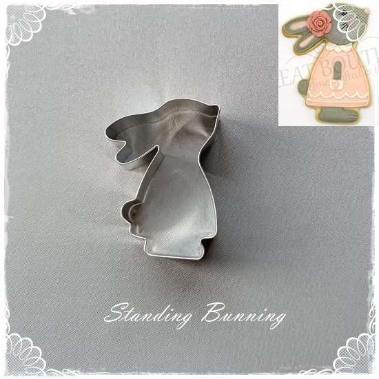 Standing Bunny Girl Biscuit Cutter