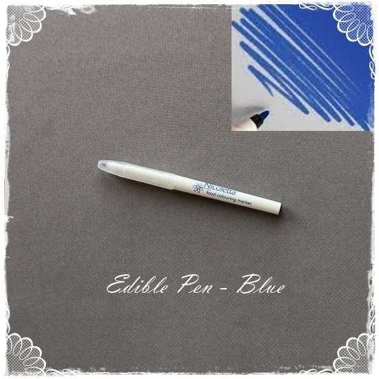 Edible Pen - Blue
