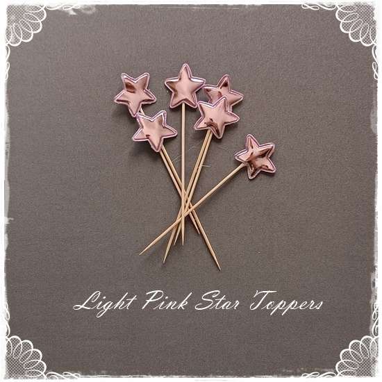 Star Topper -Light Pink