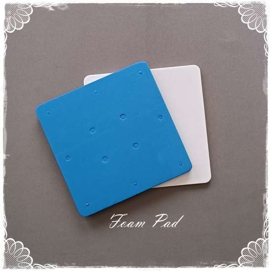 Foam Pads - Blue & White