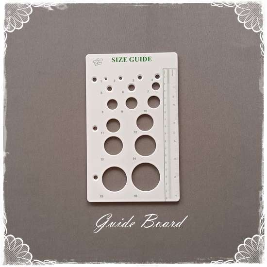 Fondant Size Guide
