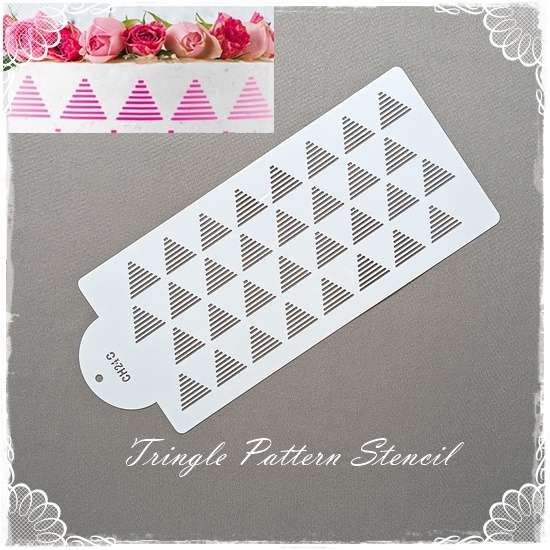 Triangle Pattern Stencil