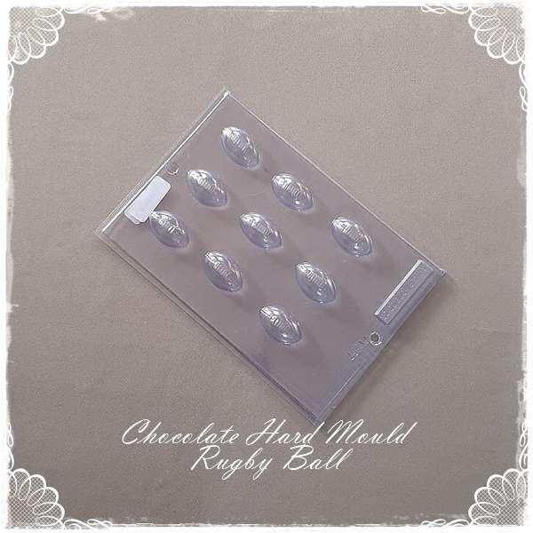 Rugby Ball Chocolate Mould