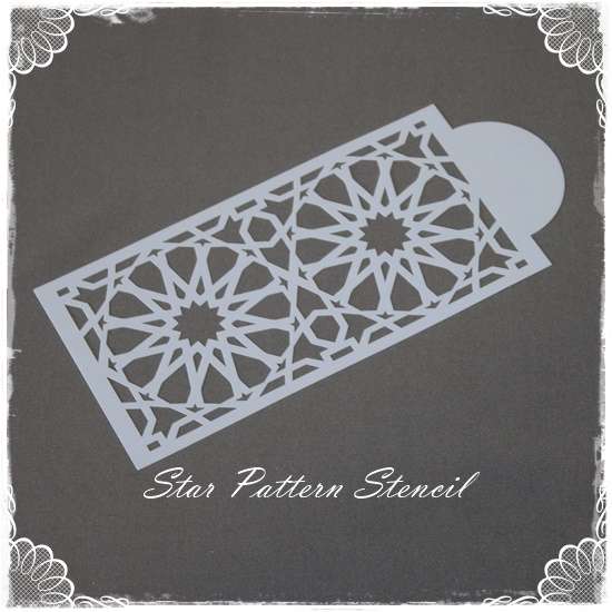 Star Pattern Stencil