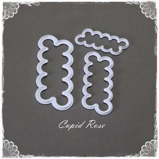 Cupid Rose Cutter - Set of 3