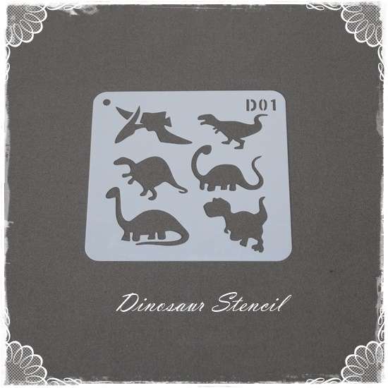 Dinosaur Stencil