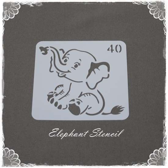 Elephant Stencil