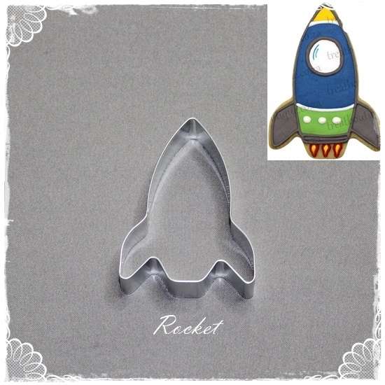 Space Rocket Cookie Cutter