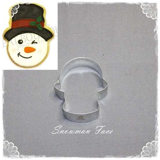 Snowman Face Biscuit Cutter