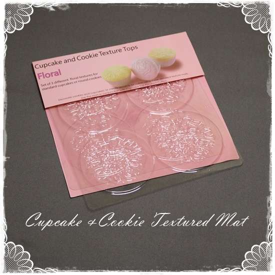Cupcake & Cookie Textured Mat