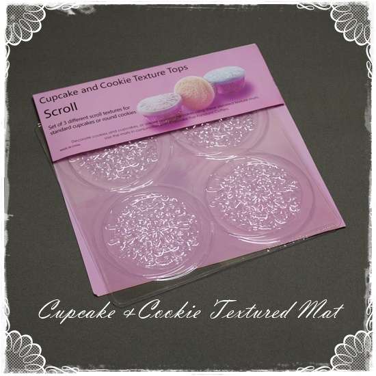 Cupcake and Cookie Texture Mats - Scroll