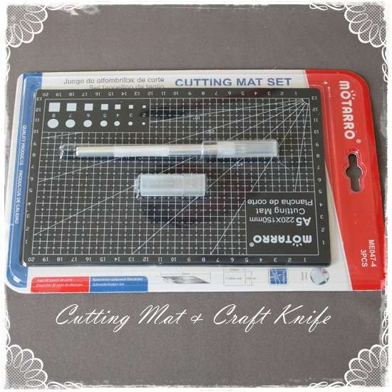 Cutting Mat & Craft Knife Set