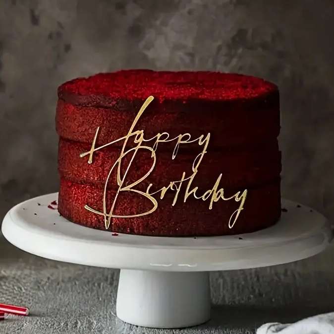 Happy Birthday Topper