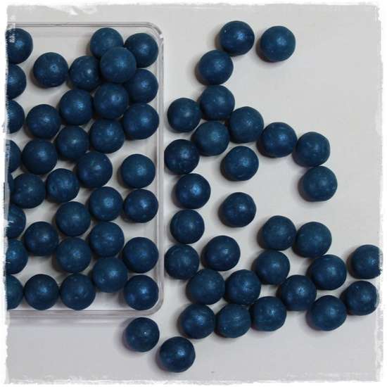 Pearls - Navy 8mm
