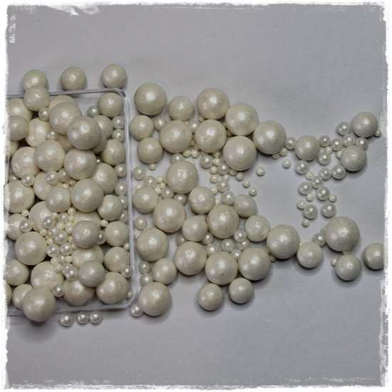Sugar Pearls - White