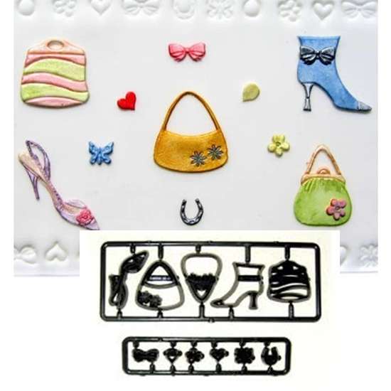 Handbag & Shoe Set - Patchwork Cutters