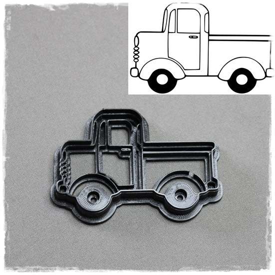 Truck Imprint Cookie Cutter