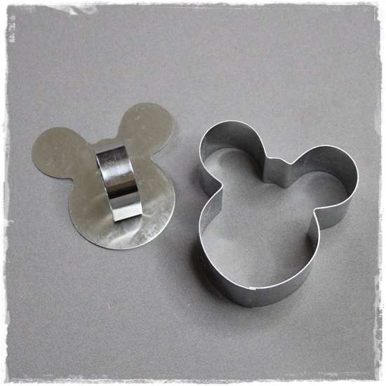 Mickey Mouse Cookie Cutter / Mousse Mould
