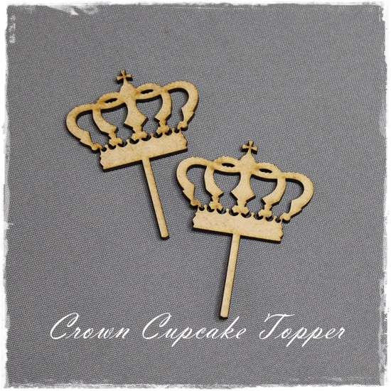 Crown Cupcake Toppers