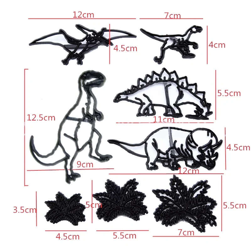 Dinosaur Set - Patchwork Cutters