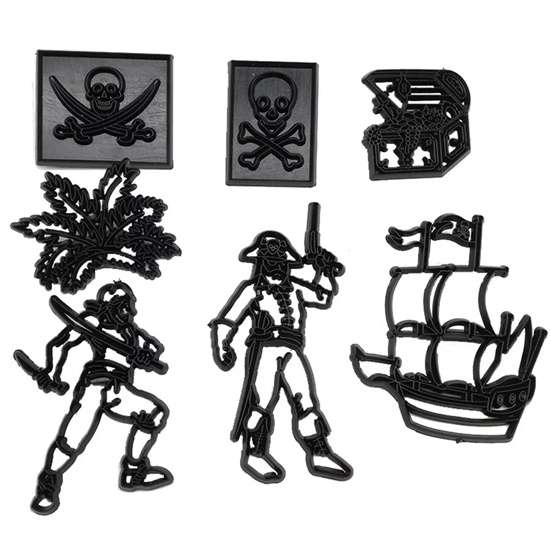 Pirates Patchwork Cutters
