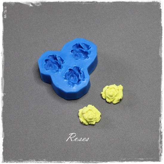 Rose Mould - Set of 3