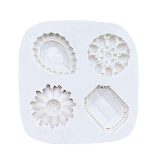 Gem & Flower Mould