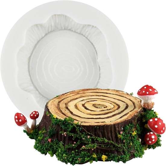 Fairy Garden Tree Stump Mold