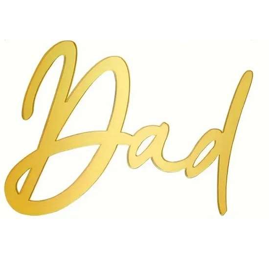 Dad Topper - Gold