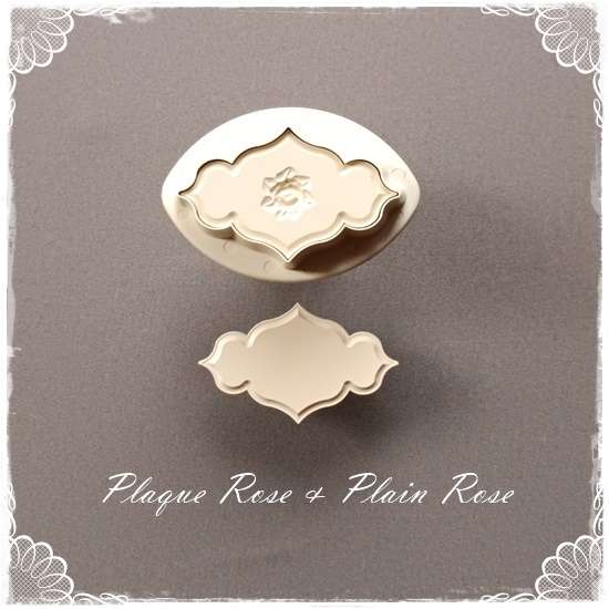 Creative Plaque Rose & Plain Rose Cutter - PME
